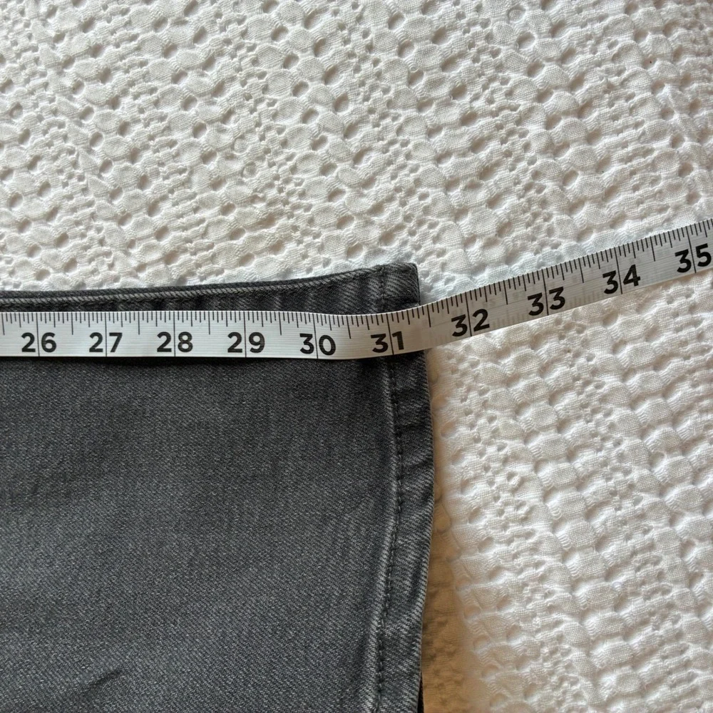 NWT Levi Ribcage Bell Women 26 Dark Gray High Waisted Flare Festival Boho Casual - Picture 14 of 16